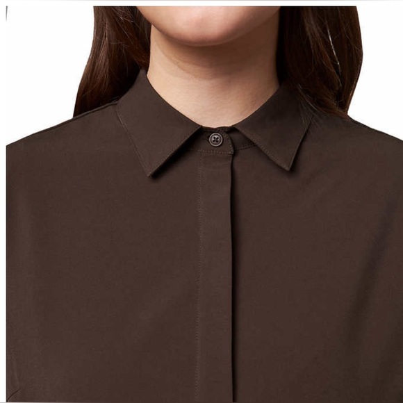 Modern ambition, long sleeve, tie, waist, shirt, dress, size L - Picture 4 of 6